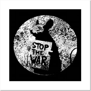 Grunge 'Stop The War' War' Anti War Posters and Art